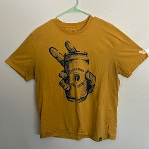 Dutch Bros mens Cold Brew short sleeve shirt, size XL